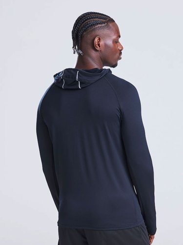 Maglia Uomo  Cowl Neck Riflettente Skinny Fit