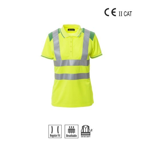 Polo donna bicolore Guard+Lady elegante