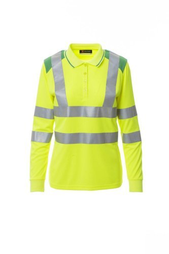 Guard+ Polo Donna Bicolore Manica Lunga Invernale