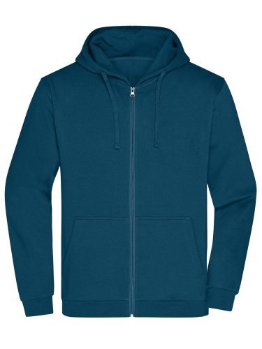 Felpa con cappuccio e zip promozionale da uomo sportiva