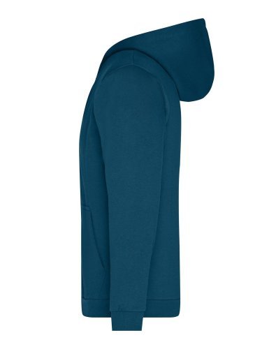 Felpa con cappuccio e zip promozionale da uomo sportiva
