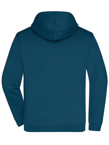 Felpa con cappuccio e zip promozionale da uomo sportiva