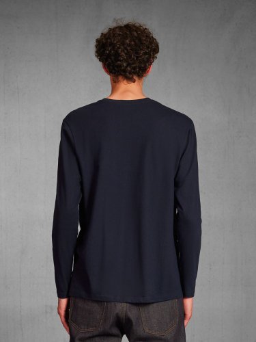 T-shirt a maniche lunghe e190 100% cotone 185g Regular