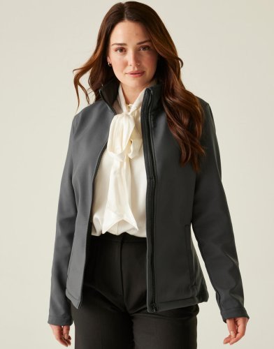 Regatta Ablaze Softshell Donna Riciclata Nera, Calda e Sagomata