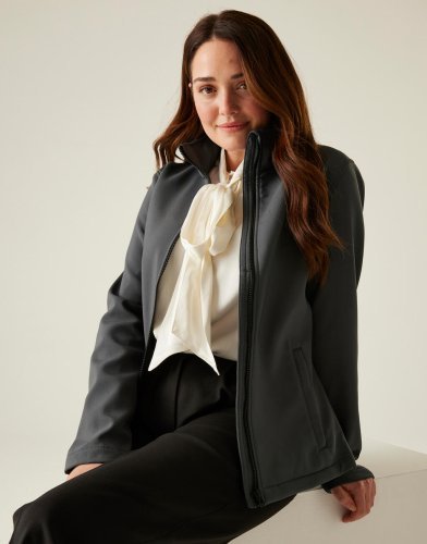 Regatta Ablaze Softshell Donna Riciclata Nera, Calda e Sagomata