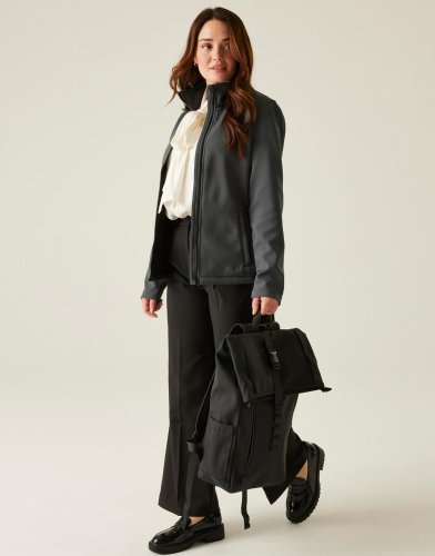 Regatta Ablaze Softshell Donna Riciclata Nera, Calda e Sagomata