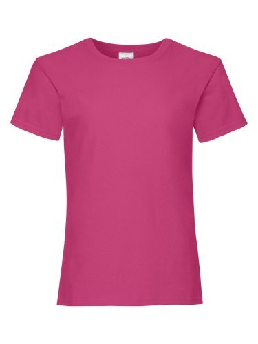 Fruit of the Loom T-shirt fille en coton, coupe régulière