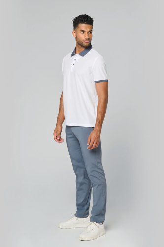 Polo piqué uomo : performance traspirante ed elegante