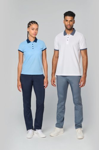 Polo piqué uomo : performance traspirante ed elegante