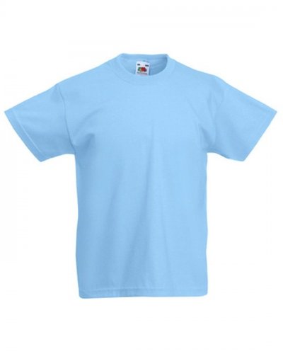 T-shirt bambino Value Weight Sky blue