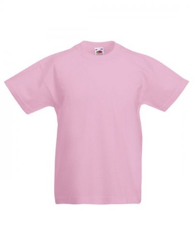 T-shirt bambino Value Weight Light pink