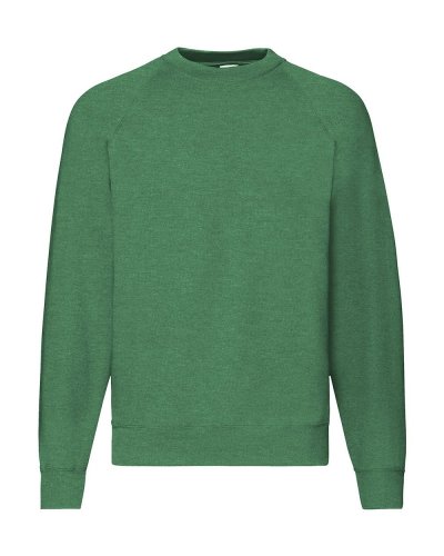 Felpa Kids Set-In Retro Heather Green