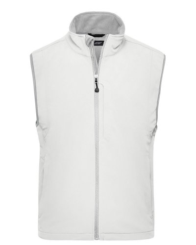 Men's Softshell Vest Off-white