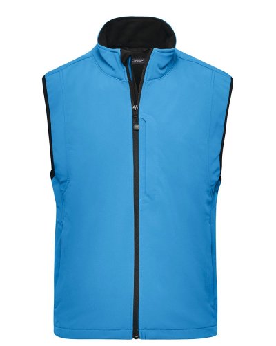 Men's Softshell Vest Aqua