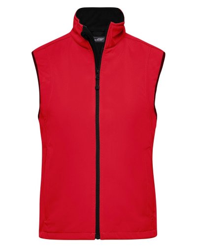 Ladies' Softshell Vest Red