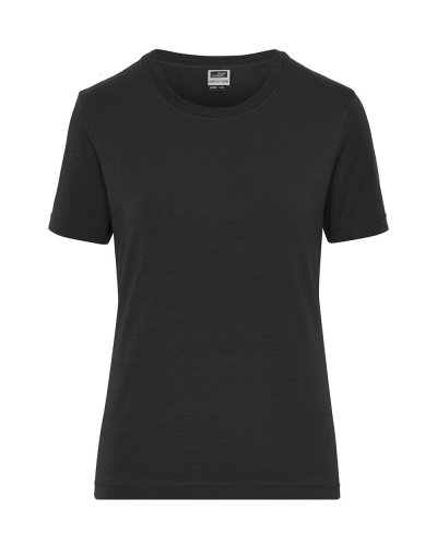 T-shirt donna in cotone organico ring spun Black