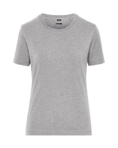T-shirt donna in cotone organico ring spun Grey Heather