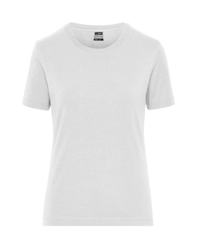 T-shirt donna in cotone organico ring spun White