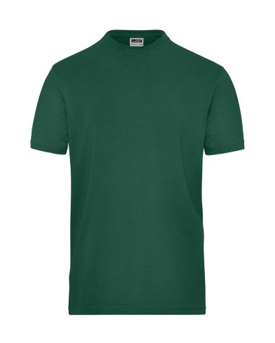 Men's Bio Stretch-T Work - Solid Dark Green