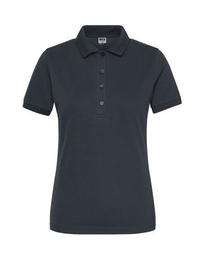 Polo donna in cotone organico ring-spun James & Nicholson Carbon