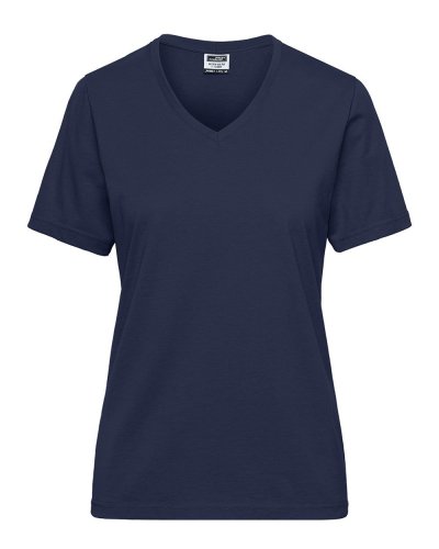 T-Shirt donna in tessuto misto Navy