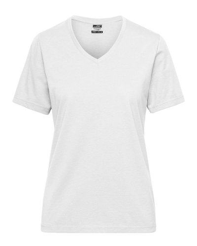 T-Shirt donna in tessuto misto White