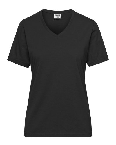 T-Shirt donna in tessuto misto Black