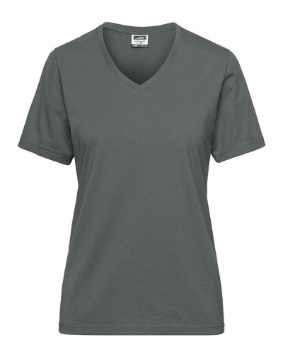 T-Shirt donna in tessuto misto Dark Grey