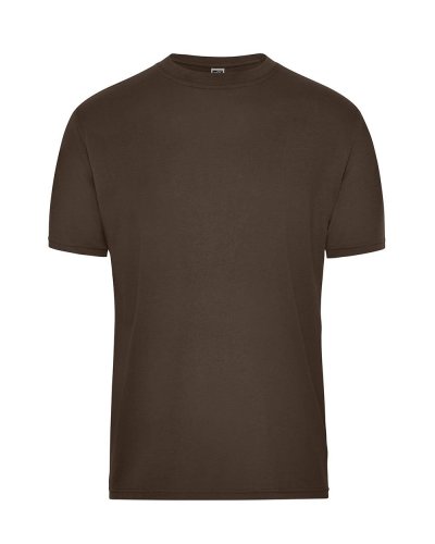 T-Shirt uomo in tessuto misto Brown