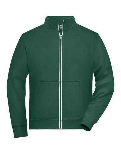 Men's Doubleface Work Jacket - Solid Dark Green