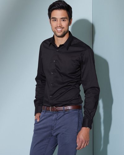 Men's Shirt Slim Fit Long