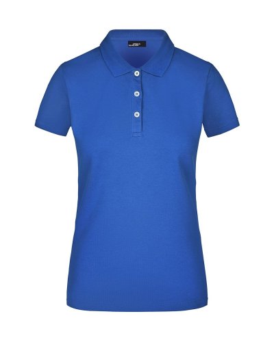 Polo donna elastic James & Nicholson Royal