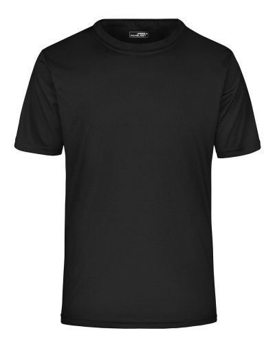 T-shirt uomo active t Black