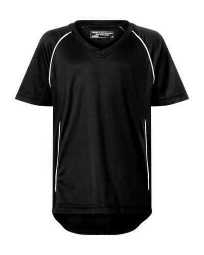 T-shirt Team Shirt Junior Black/White
