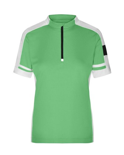 T-shirt da ciclismo donna Green
