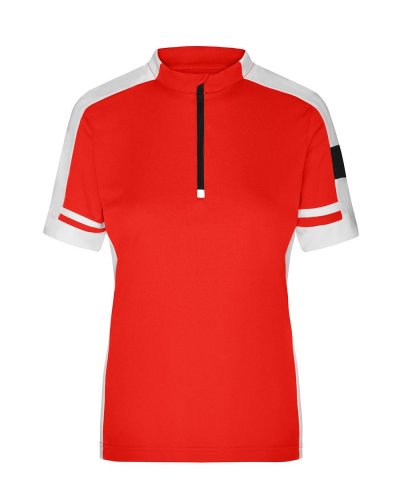 T-shirt da ciclismo donna Red
