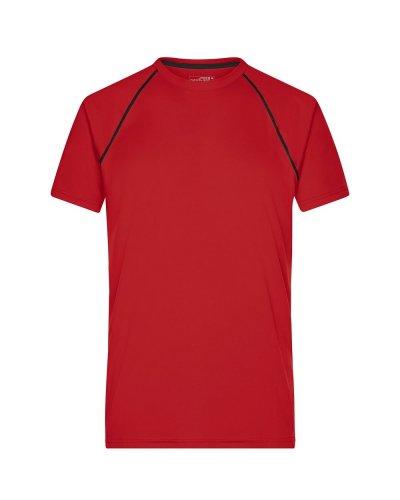 Men's Sport T-Shirt Red/Black