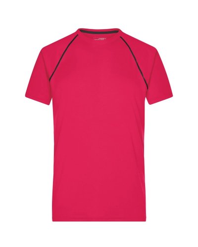 Men's Sport T-Shirt Bright-pink/titan