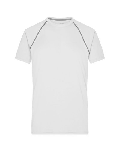 Men's Sport T-Shirt White/silver