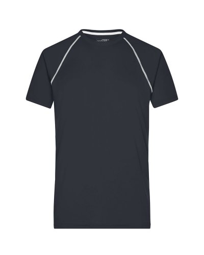 Men's Sport T-Shirt Black/White