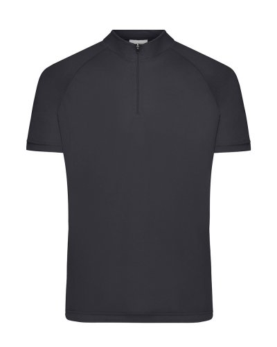 T-shirt da ciclismo uomo Black