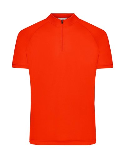 T-shirt da ciclismo uomo Bright Orange