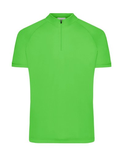 T-shirt da ciclismo uomo Lime Green