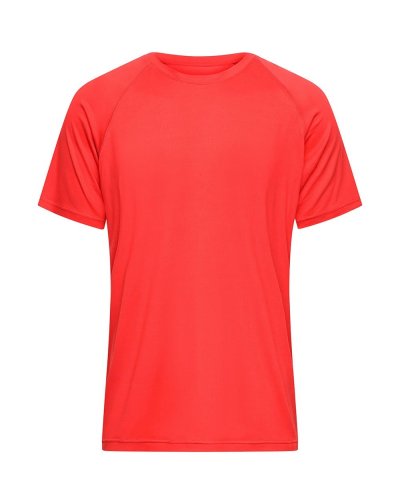 Men's Sports-T Bright-red