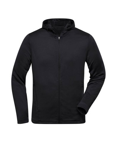 Men's Sports Zip Hoodie Black