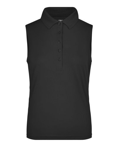 Polo Active Uomo - James & Nicholson Black
