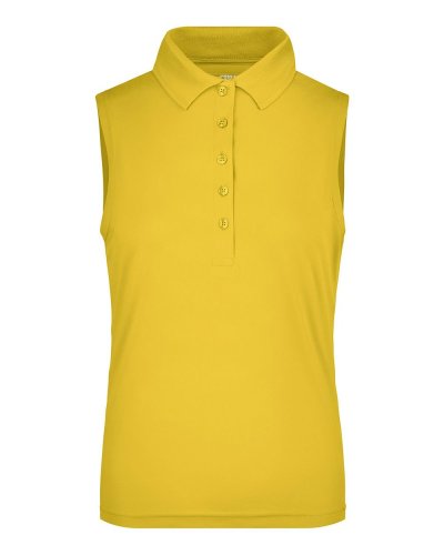 Polo Active Uomo - James & Nicholson Sun-yellow