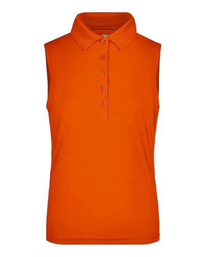 Polo Active Uomo - James & Nicholson Dark Orange