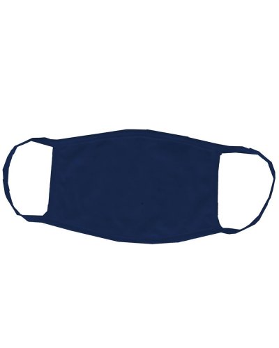 Mascherina 2 strati con elastici Navy