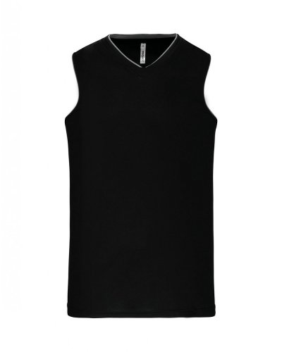 Maglia Basket Uomo Black